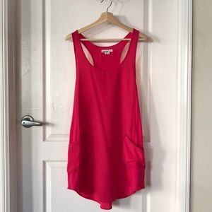 Kensie Ribbed Panel Dress w/ Pockets